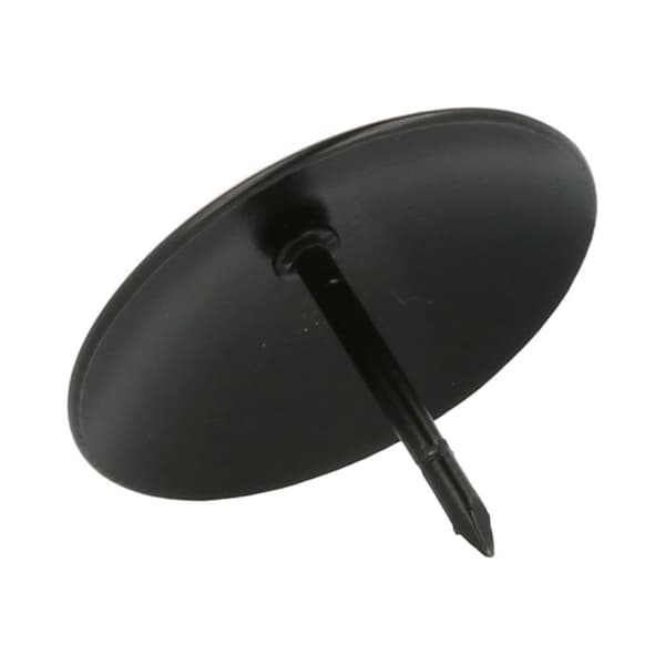 Dekorativ klämma - AMIG - 10655 - Stål - Svart - 30 mm