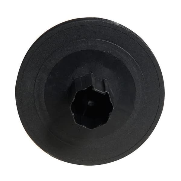 Slutarvinsch i plast med metallspets 136x40 mm. 14 mm rem