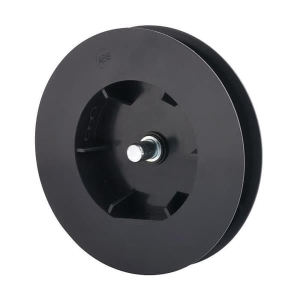 Slutarvinsch i plast med metallspets 120x40 mm. 14 mm band