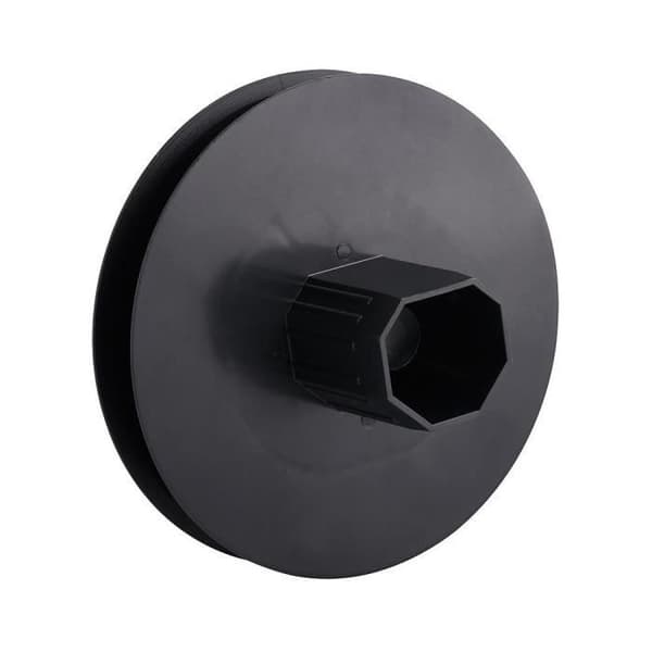 Slutarvinsch i plast med metallspets 120x40 mm. 14 mm band