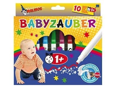 Amewi Malinos Babyzauber (från 1 år) 10 färgpennor