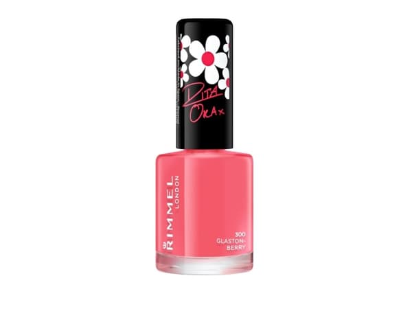 Rimmel London 60 Seconds Super Shine by Rita Ora Nail Polish, 300 Glaston-Berry, 8 ml