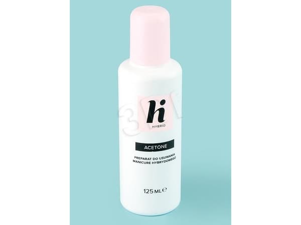 Hi Hybrid Acetone for removing hybrid varnish.125ml