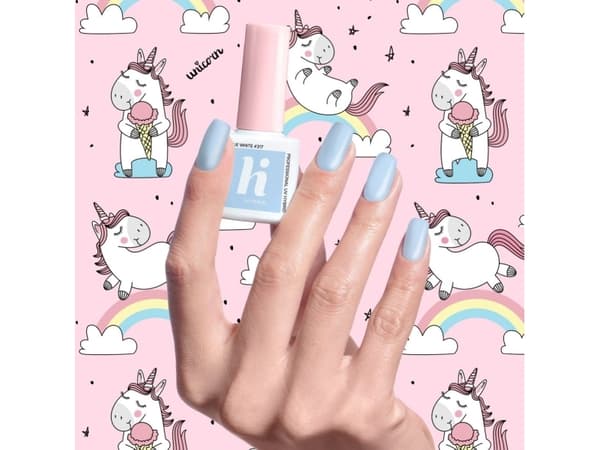 Hi Hybrid hybrid varnish Unicorn 317 Blue White