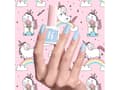 Miniatyrbild 5 av 5: Hi Hybrid hybrid varnish Unicorn 317 Blue White