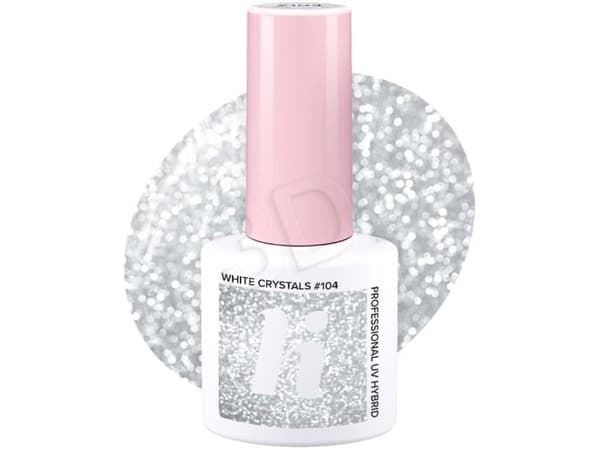 Hi Hybrid hybrid polish 104 White Crystals