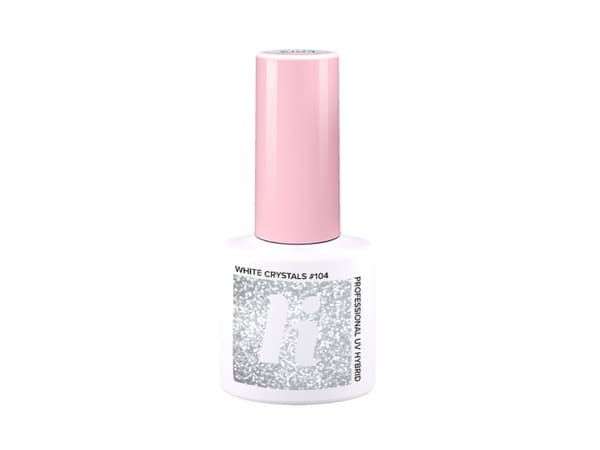 Hi Hybrid hybrid polish 104 White Crystals