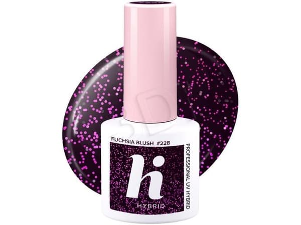 Hi Hybrid Lakier 228 Fuchsia Blush 5ml