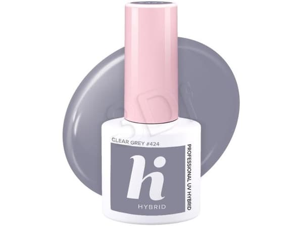 Hi Hybrid hybrid polish 424 Clear Grey