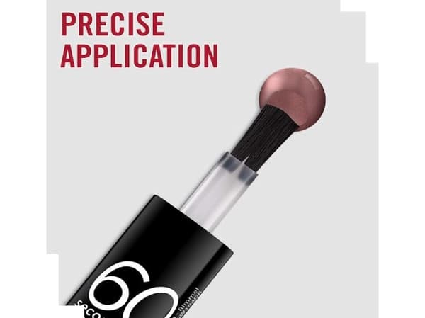 Rimmel 60 Seconds Super Shine Nail Polish - 8 ml, Euphoria nude/shimmer