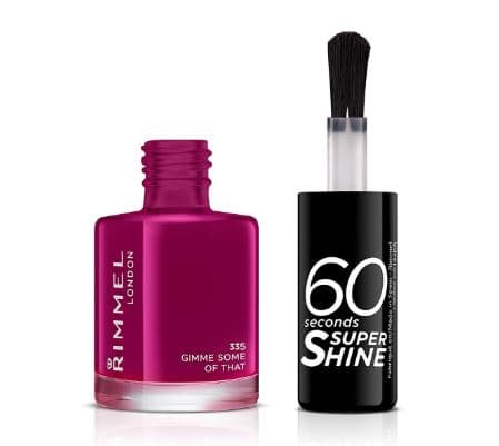 60 Seconds Super Shine Nail Polish (Kos,W,8ml,335 Gimme Some Of That)