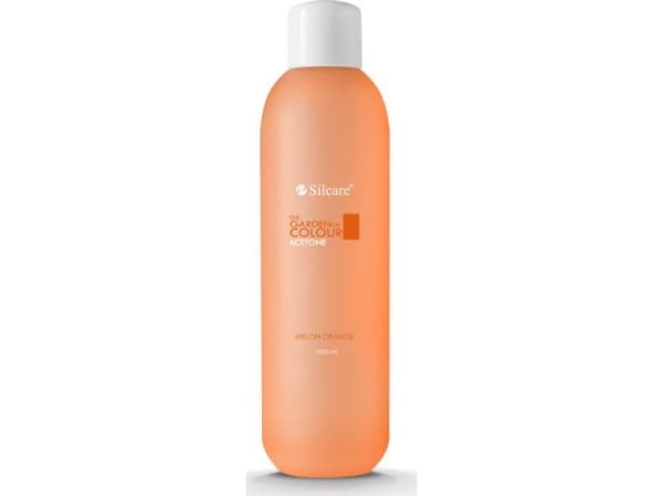 SILCARE_The Garden of Colour Acetone acetone for removing gel hybrid polishes Melon Orange 1000ml