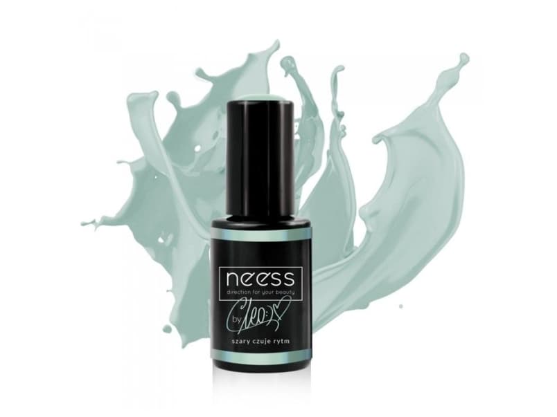 NEESS Hybrid polish by CLEO 7588 Gray Czuje Rytm 4ml