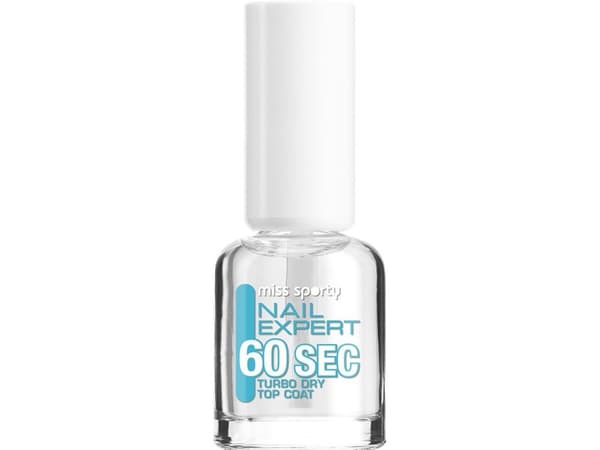 Miss Sporty Nail Expert Turbo Dry Top Coat balsam som akselererer tørkingen av neglelakk 8ml
