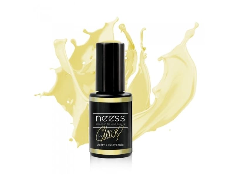 NEESS Hybrid nail polish by CLEO 7592 Acoustically Yellow 4ml