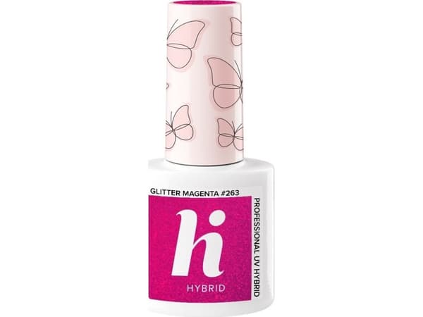 Hi Hybrid Hi Hybrid Butterfly #263 Glitter Magenta 5ml