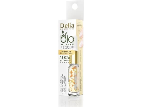 Delia Cosmetics Bio Nail and Cuticle Oil - Nourishing after hybrid 10ml