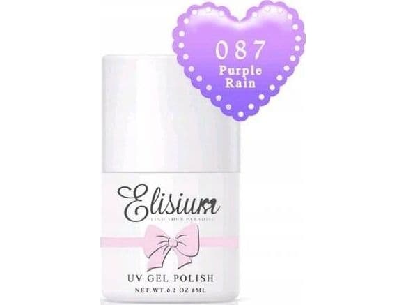 Elisium ELISIUM_UV Gel Polish lakier hybrydowy do paznokci 087 Purple Rain 8ml