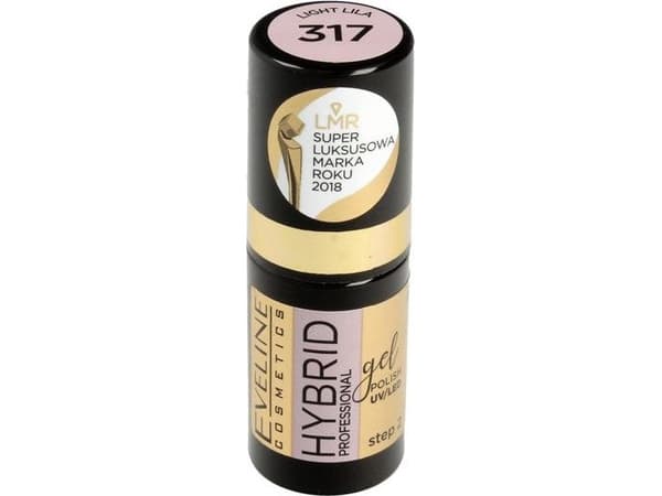 Eveline EVELINE HYBRID VARNISH 317 lightlila