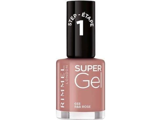 RIMMEL_Super Gel nail polish 033 R&amp;B Rose 12ml