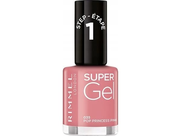 RIMMEL_Super Gel nail polish 035 Pop Princess Pink 12ml