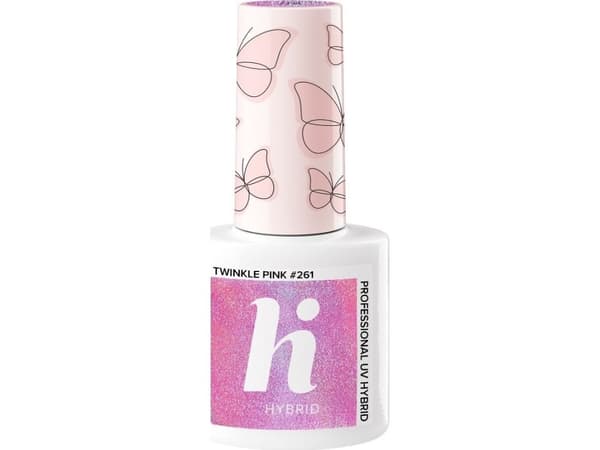 Hi Hybrid Hi Hybrid Perhonen hybridilakka #261 Twinkle Pink 5ml