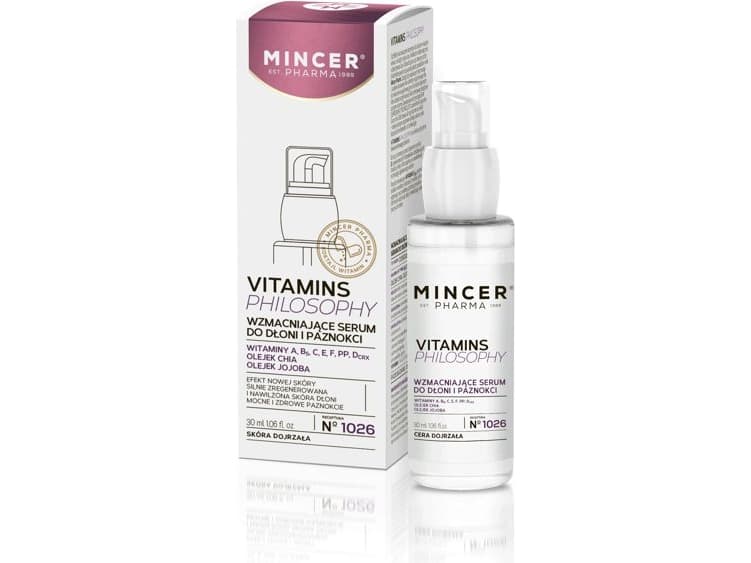 Mincer Pharma Vitamin Philosophy Strengthening Serum for hands and nails No. 1026 30ml