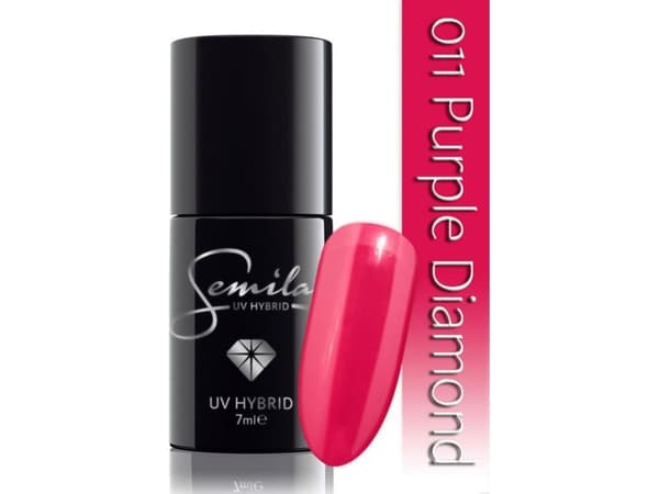 SEMILAC UV Hybrid varnish 011 Purple Diamond 7ml