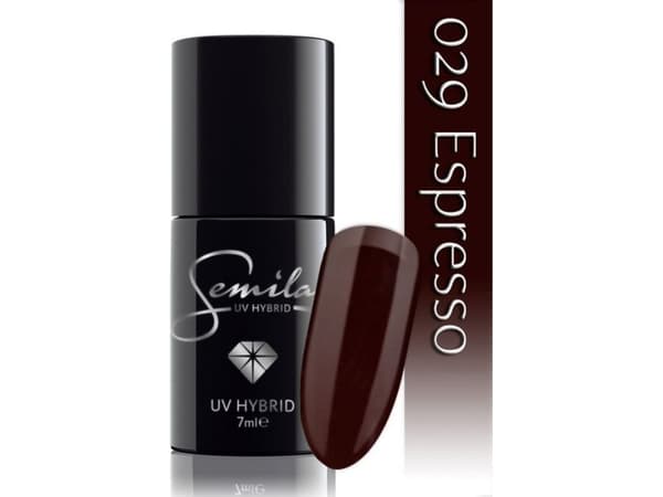 SEMILAC_UV Hybrid hybridlakk 029 Espresso 7ml