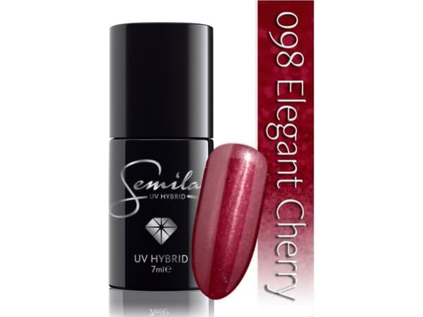 SEMILAC UV Hybrid varnish 098 Elegant Cherry 7ml