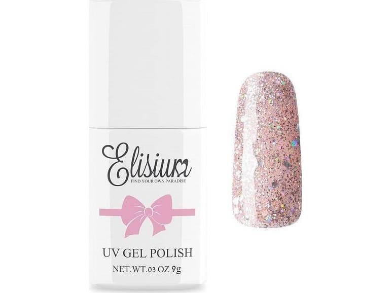 Elisium ELISIUM_UV Gel Polish hybrid nail polish 078 Elegant Gold 8ml