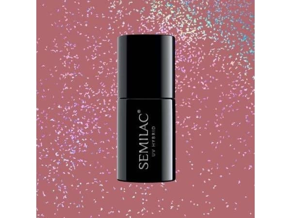 Semilac Semilac Hybrid nagellack Shimmer Dust Caramel 321 universal