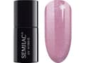 Miniatyrbild 2 av 2: Semilac Semilac Hybrid nagellack Shimmer Dust Pink 319 universal