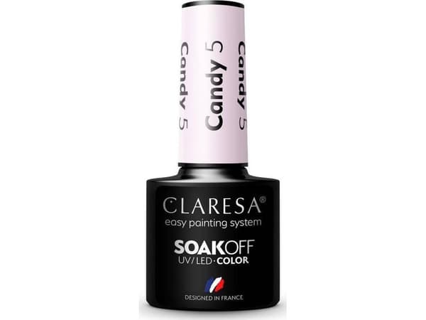 CLARESA_Soak Off UV/LED Candy hybrid varnish 5 5g