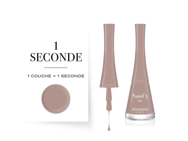 Bourjois 1 Second Gel Nail Polish - - 9 ml
