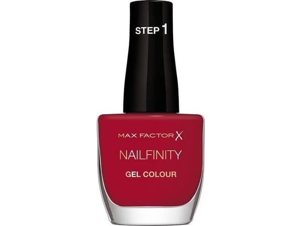 Max Factor Nailfinity Gel Colour, Rød, Red Carpet, Farging, 1 stykker, Gloss, Flaske
