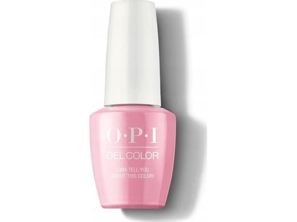 OPI Opi, Gel Color, Semi-Permanent Nail Polish, Lima Tell You About This Color!, 15 ml For Women