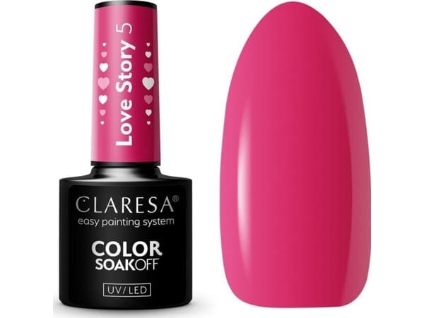 Activeshop CLARESA Hybrid Nail Polish LOVE STORY 5 - 5g