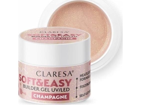 Activeshop Claresa building gel Soft&Easy gel champagne 90g
