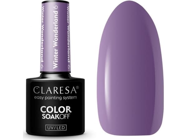 Activeshop CLARESA Winter Wonderland hybrid varnish 6 - 5g
