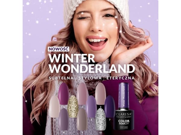 Activeshop CLARESA Hybrid nail polish Winter Wonderland 8 - 5g