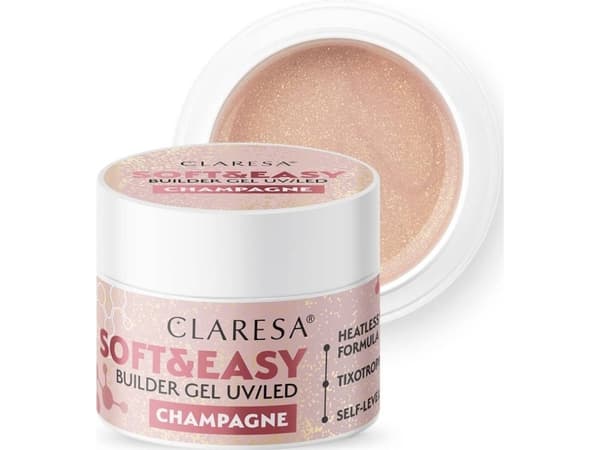 Activeshop Żel budujący Soft&Easy Gel Champagne 12g