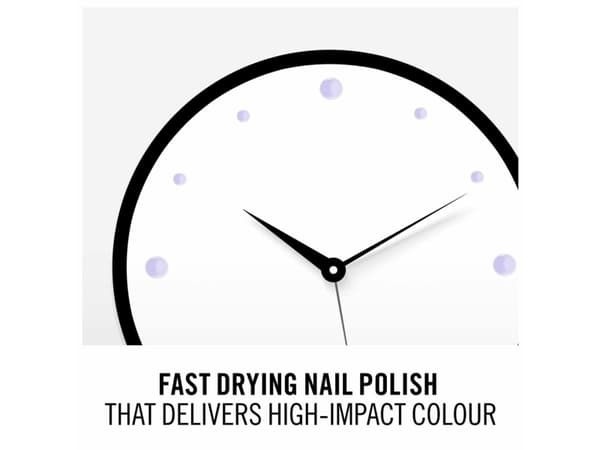 Rimmel London 60 seconds Supershine 153 Under the Palms, Violet, Under the Palms, Coloring, Ultra gloss, 240 h, BUTYL ACETATE, ETHYL ACETATE, NITROCE