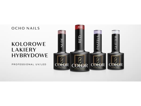 Activeshop OCHO NAILS Hybrid nail polish white 001 -5 g