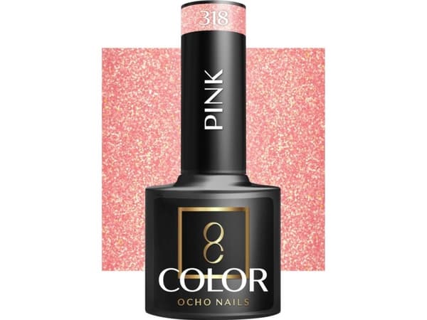 Activeshop OCHO NAILS Hybrid nail polish pink 318 -5 g
