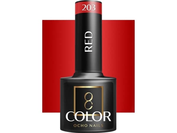 Activeshop OCHO NAILS Hybrid nail polish red 203 -5 g