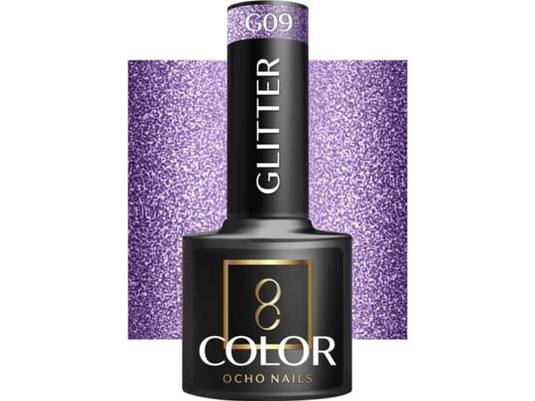 Activeshop OCHO NAILS Gel polish glitter G09 -5 g