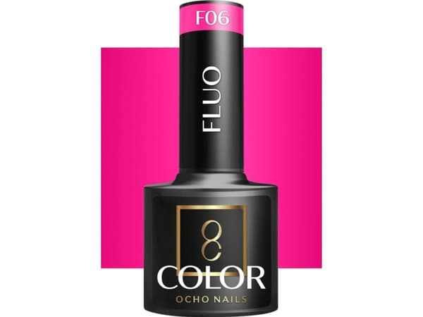 Activeshop OCHO NAILS Lakier hybrydowy fluo F06 -5 g