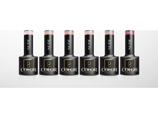 Activeshop OCHO NAILS Nude N12 hybrid nail polish -5 g