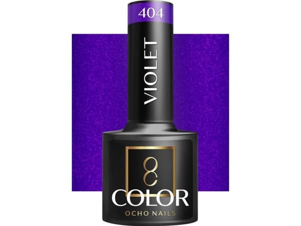 Activeshop OCHO NAILS Hybrid nail polish violet 404 -5 g